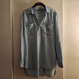 Soho Women's Denim Blue Casual Shirt